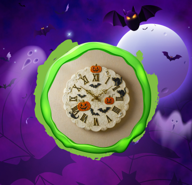 Pinta y personaliza un reloj de terror