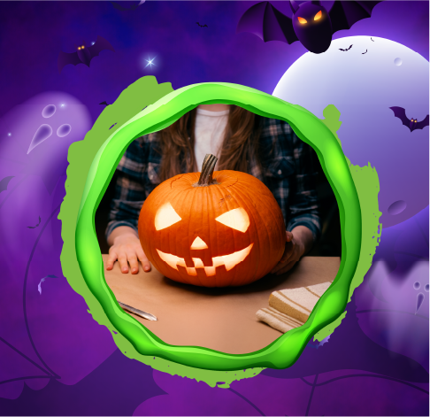 Taller de calabaza iluminada